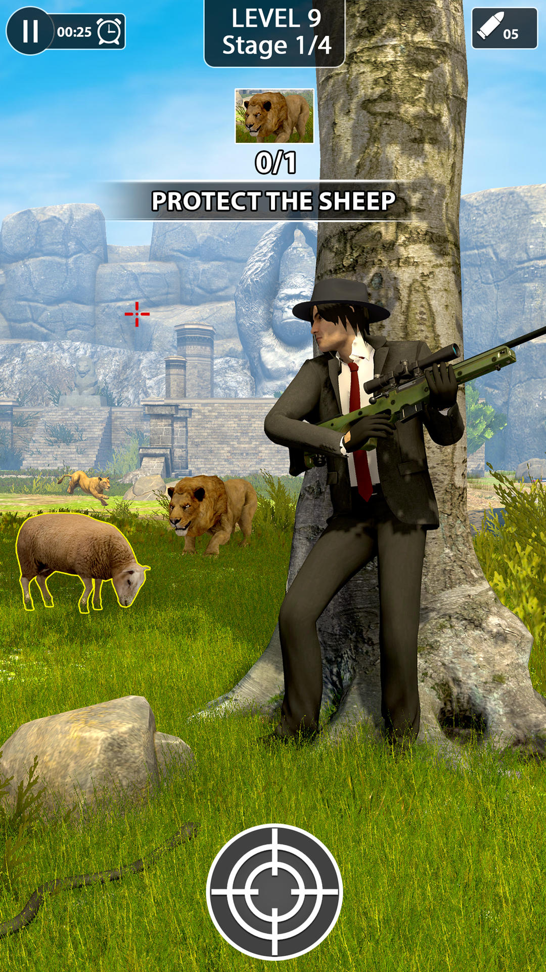 Cuplikan Layar Game Animal Shooting: Jungle Hunter