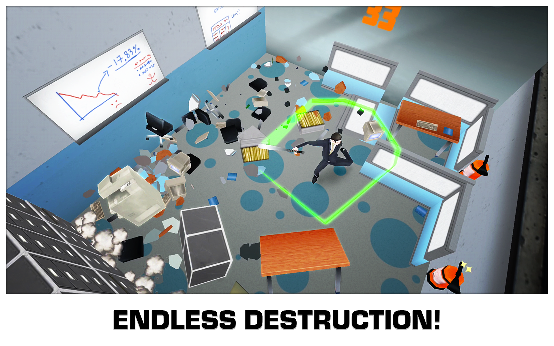 Super Smash the Office ภาพหน้าจอเกม
