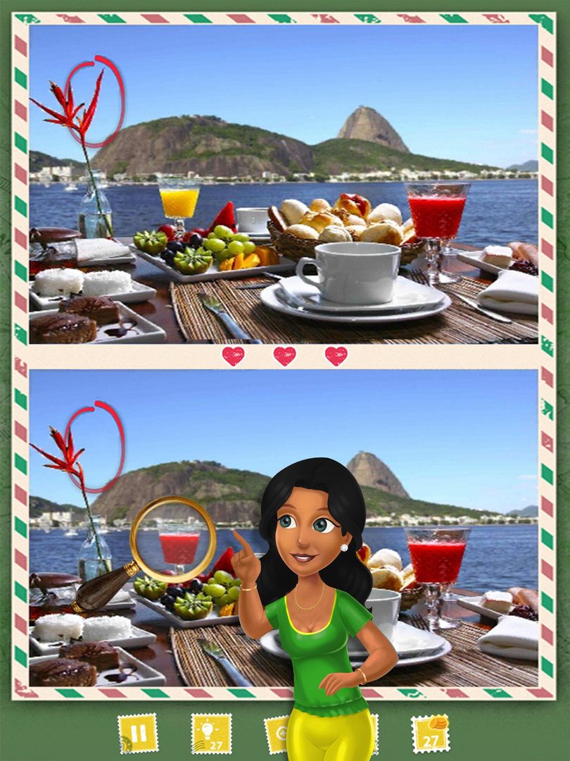 Screenshot of Find 5 Differences - Brazil