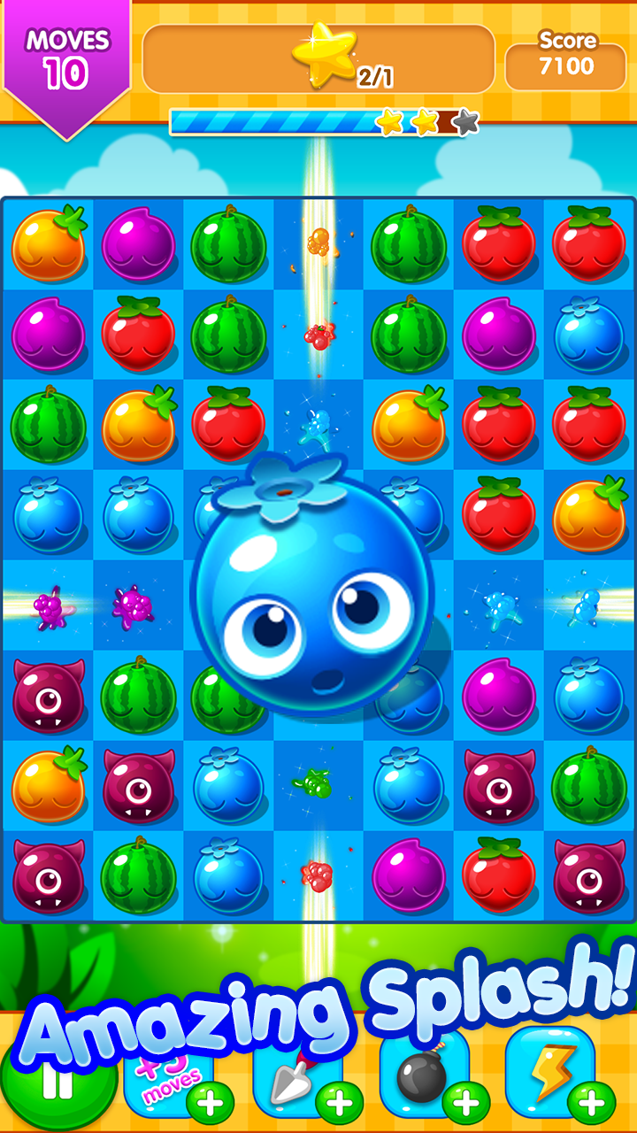 Juice Fresh - Fruit Match 3 Game Screenshot