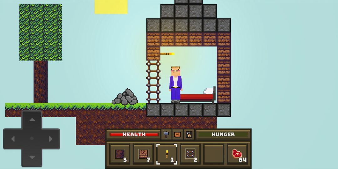 Screenshot of Skyland Block Builder: Noob