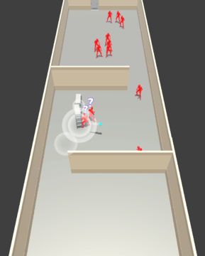 Rubber Ball Man 3D Game Screenshot