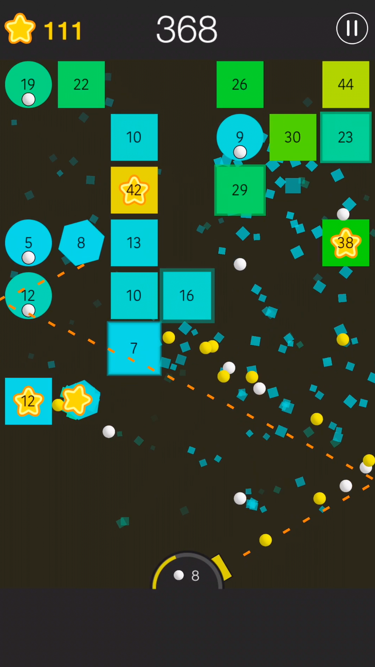 Nonstop Balls Game Screenshot