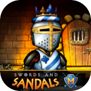 Mittelalterliche Schwerter und Sandalen