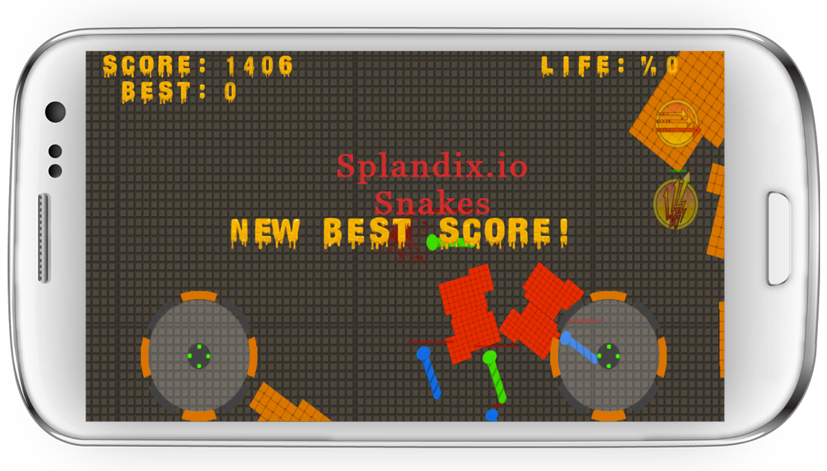 Screenshot of Splix.io Snakes