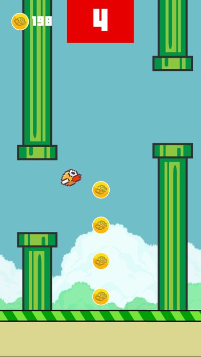 Screenshot of Flappy Reborn - The Bird Game