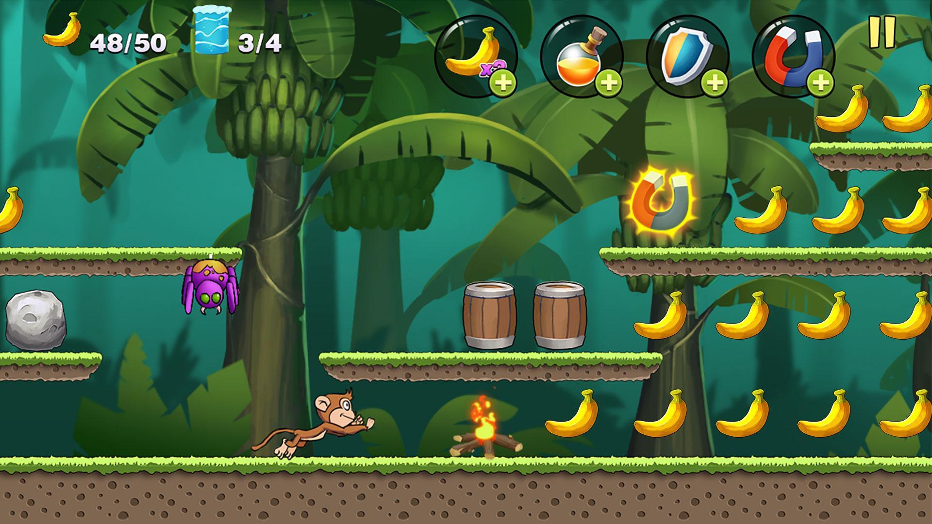 Banana World - Banana Jungle screenshot game