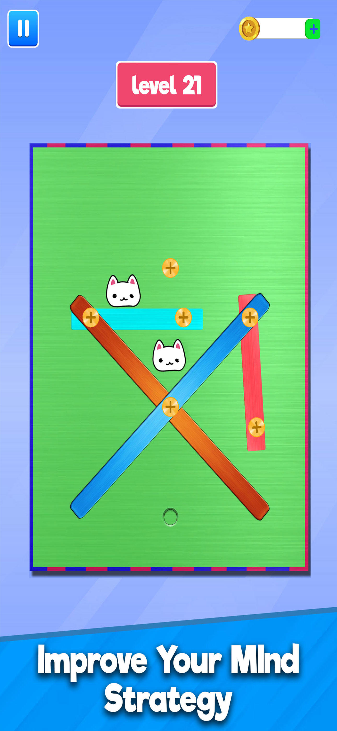 Captura de Tela do Jogo Wood Screw Sort Nuts and Bolts