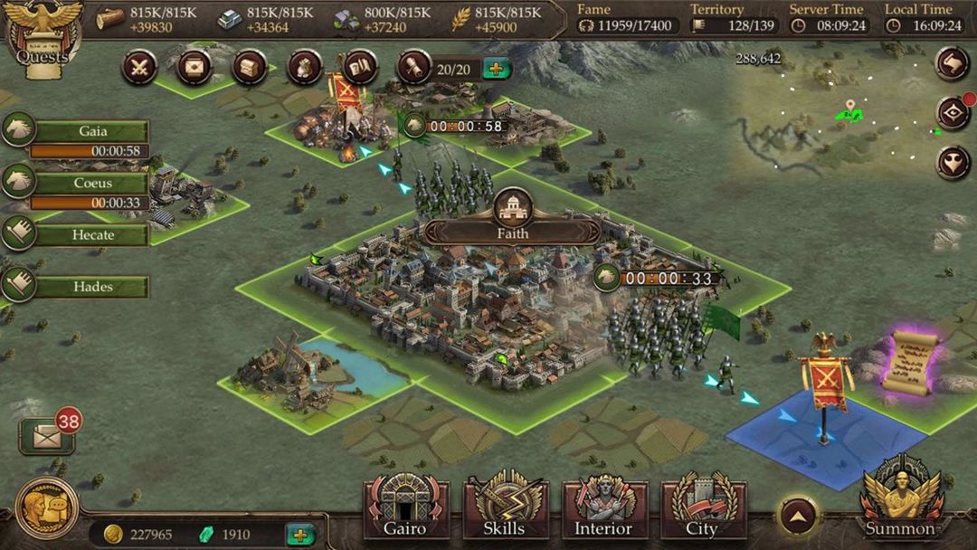 Screenshot of Immortal Conquest