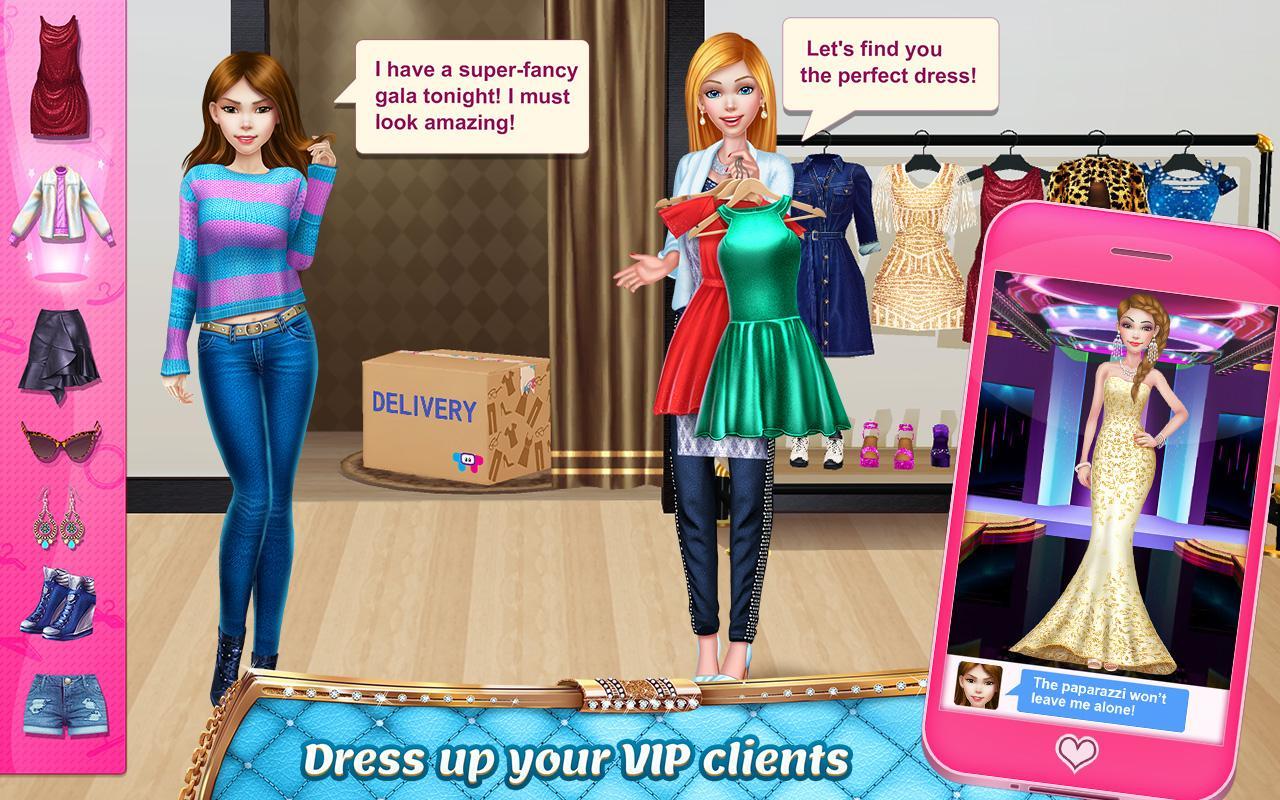 Stylist Girl: Make Me Fabulous Game Screenshot