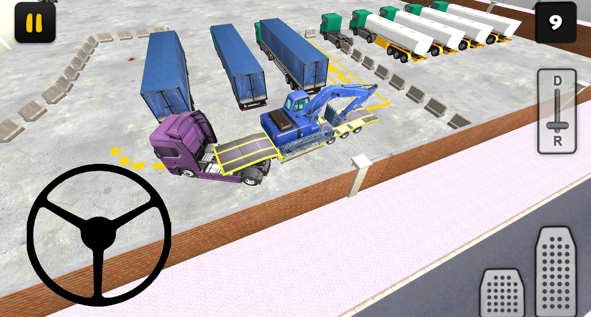 Truck Simulator 3D: Excavator Transportのキャプチャ