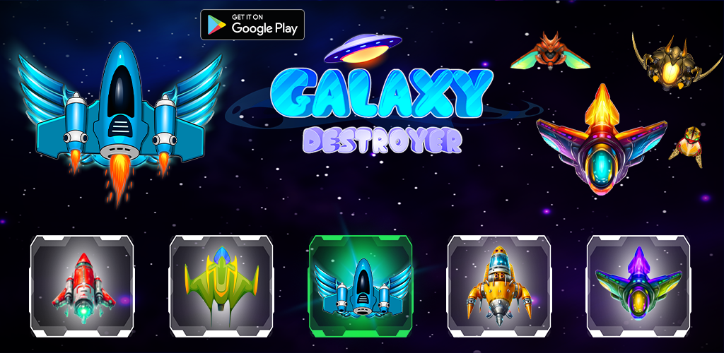 Banner of Trò chơi chiến tranh không gian Alien Shooter 2.9
