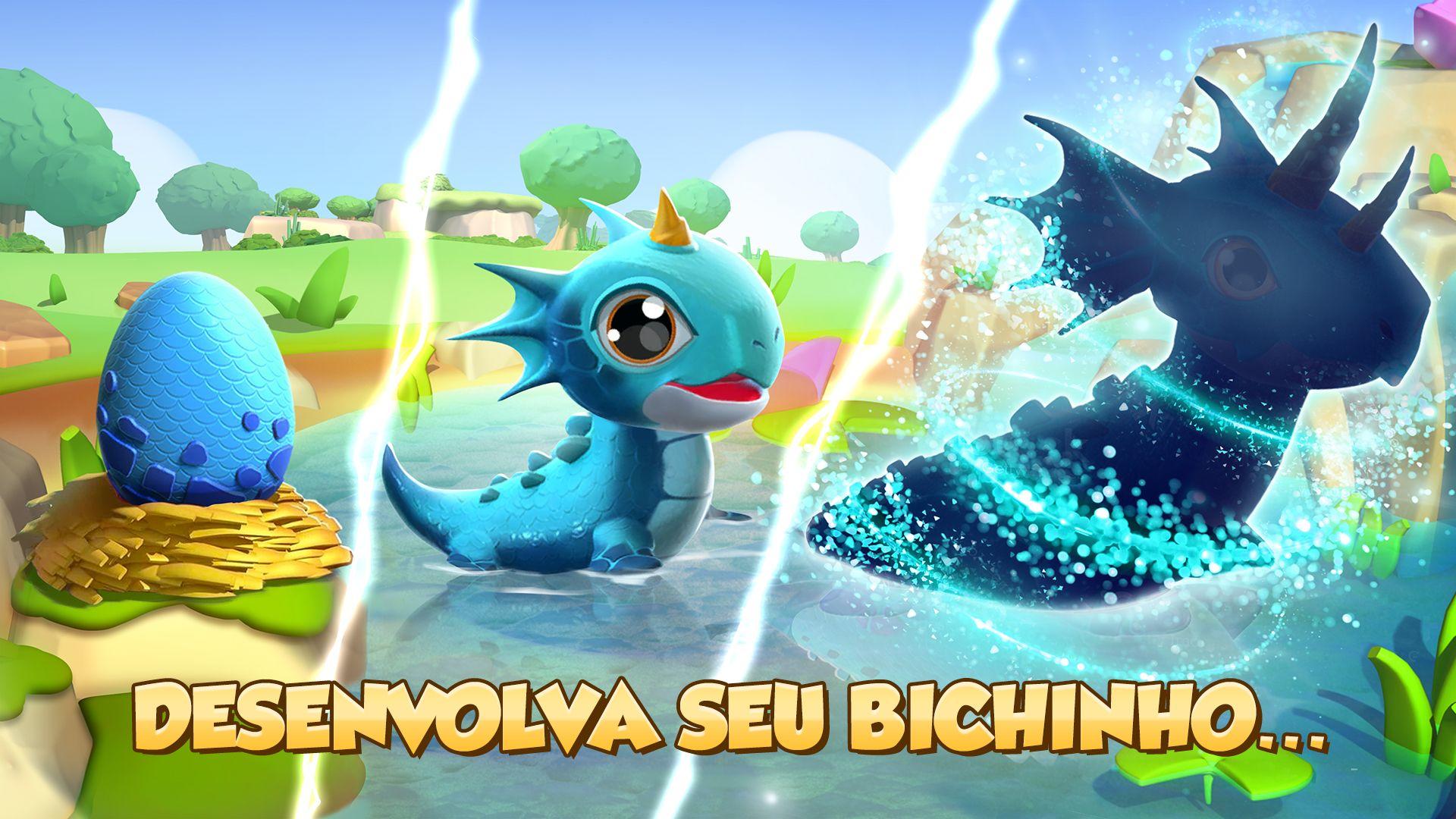 Captura de Tela do Jogo Dragon Mania Legends