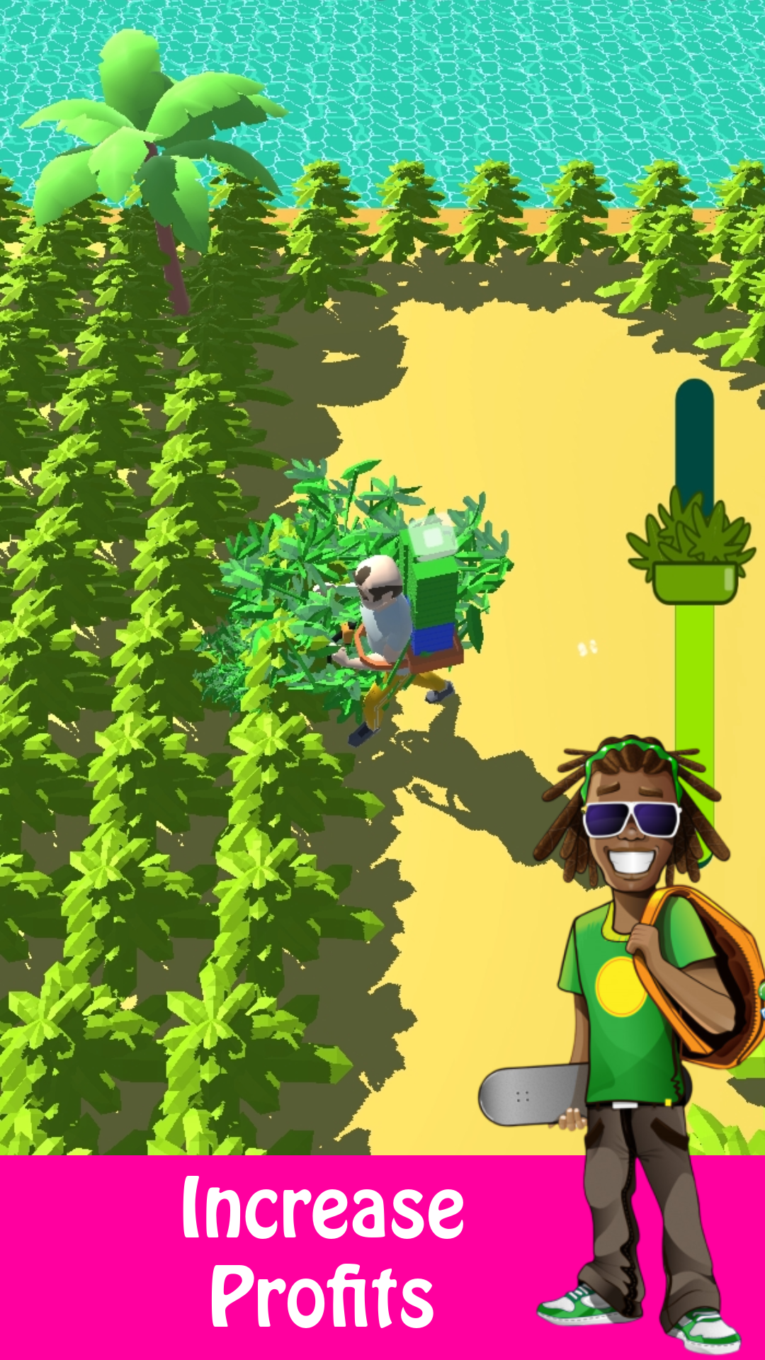 Weed Tycoon: Mafia Games Game Screenshot