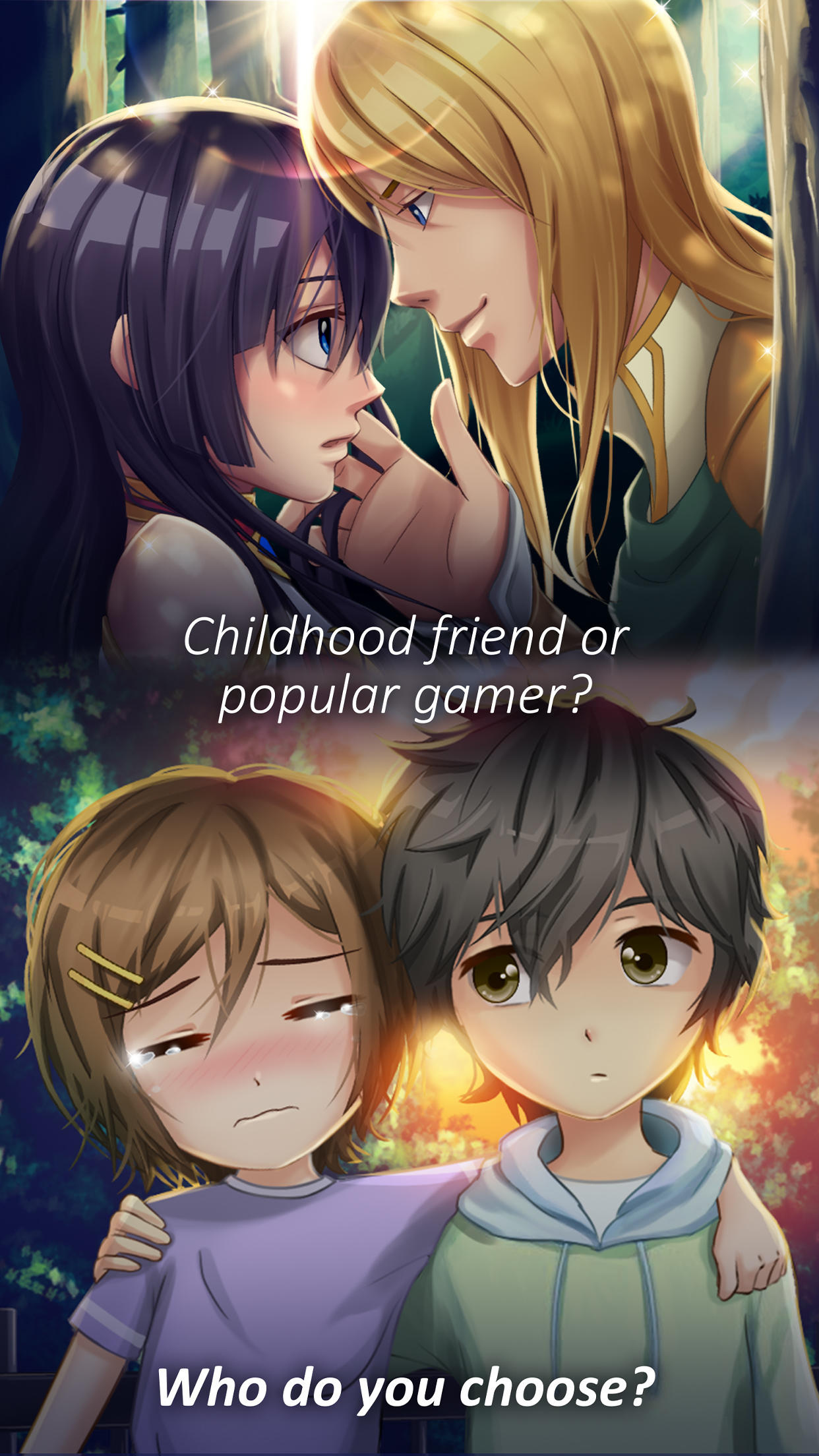 Anime Love Story: Shadowtime Game Screenshot