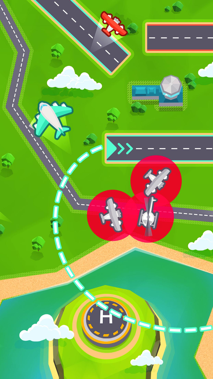 Скриншот игры 机场指挥家