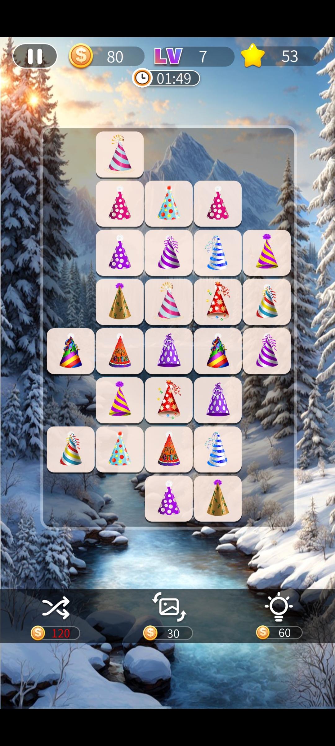 ONET Connect Tile Link Puzzle Game Screenshot