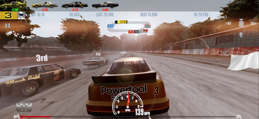Stock Car Racing ภาพหน้าจอเกม