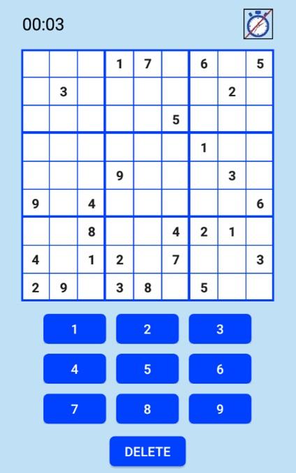 Sudoku for Pros Game Screenshot