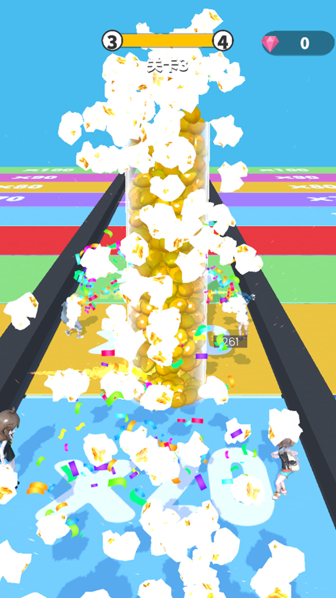 Скриншот игры 来吃爆米花