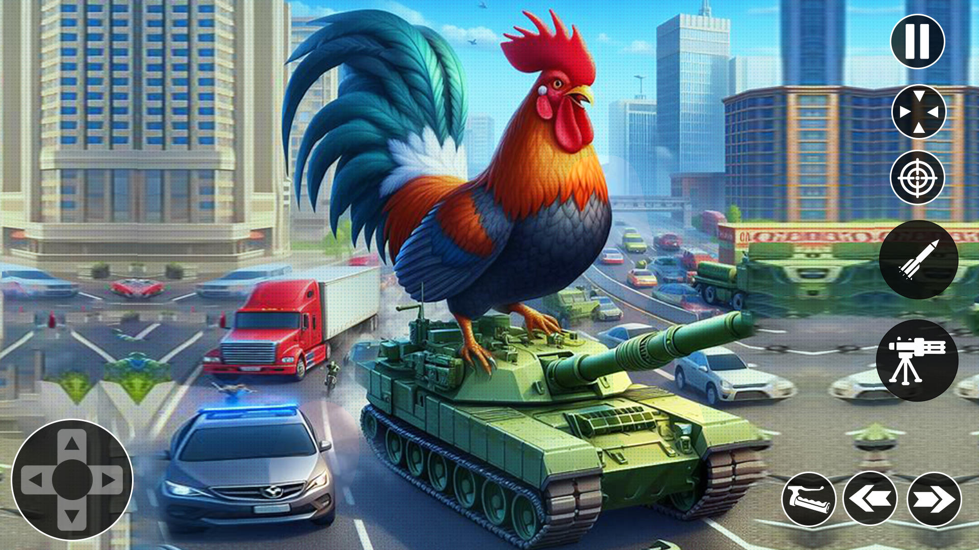 Rooster Fights Chicken 3D Game for Android/iOS - TapTap