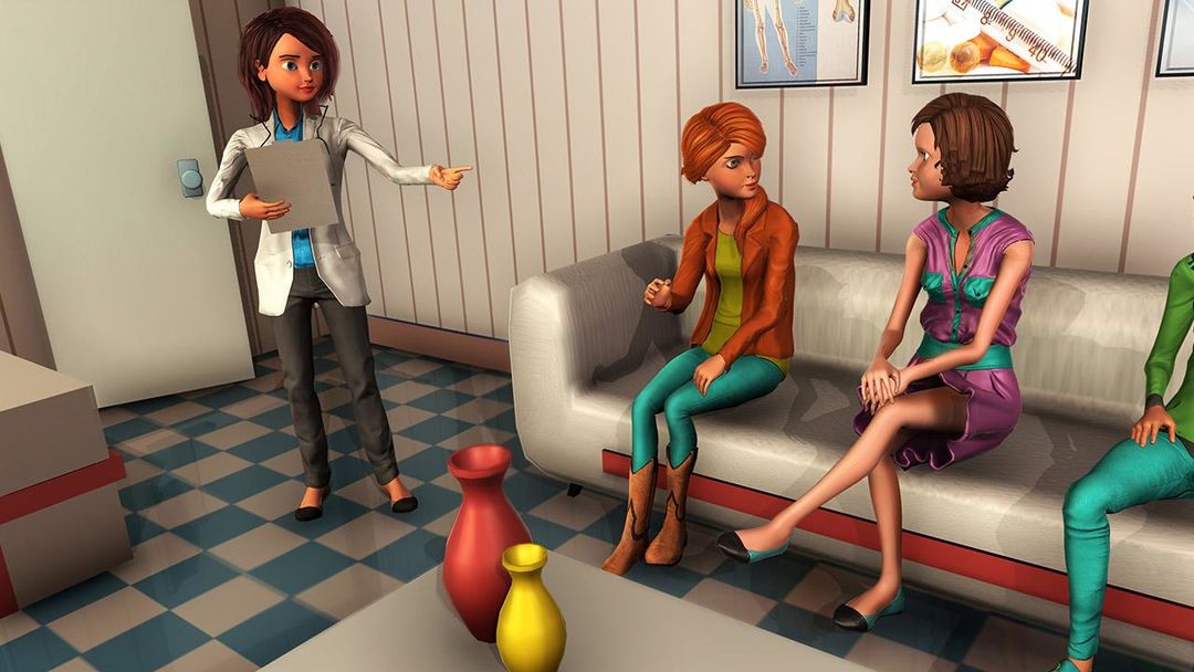 Screenshot of Virtual Mom Doctor : Happy Family Mother Game