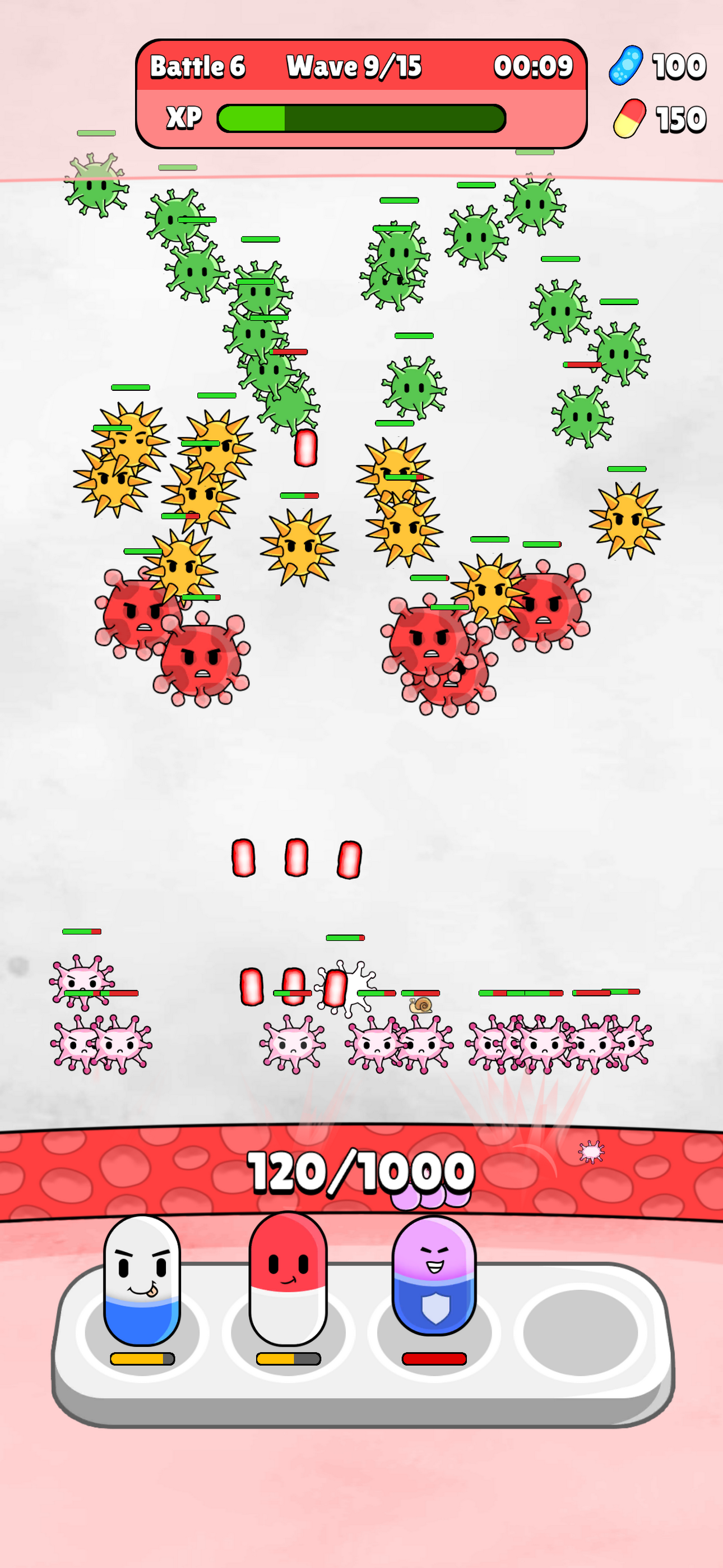 Screenshot of Pill Fortress