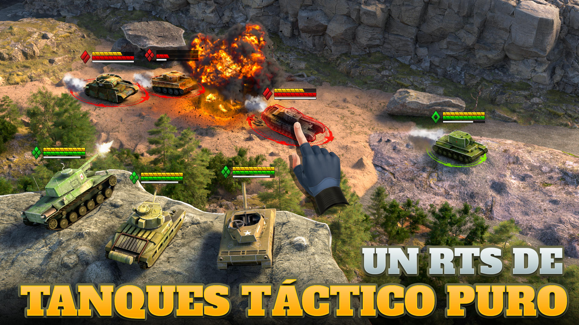 Screenshot 1 of Tanks Charge: Online PvP Arena 2.00.034