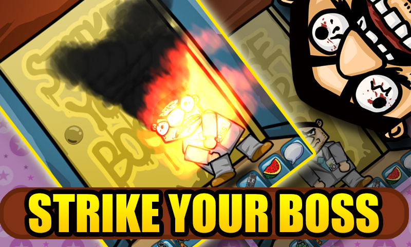 Strike Your Boss Game Screenshot