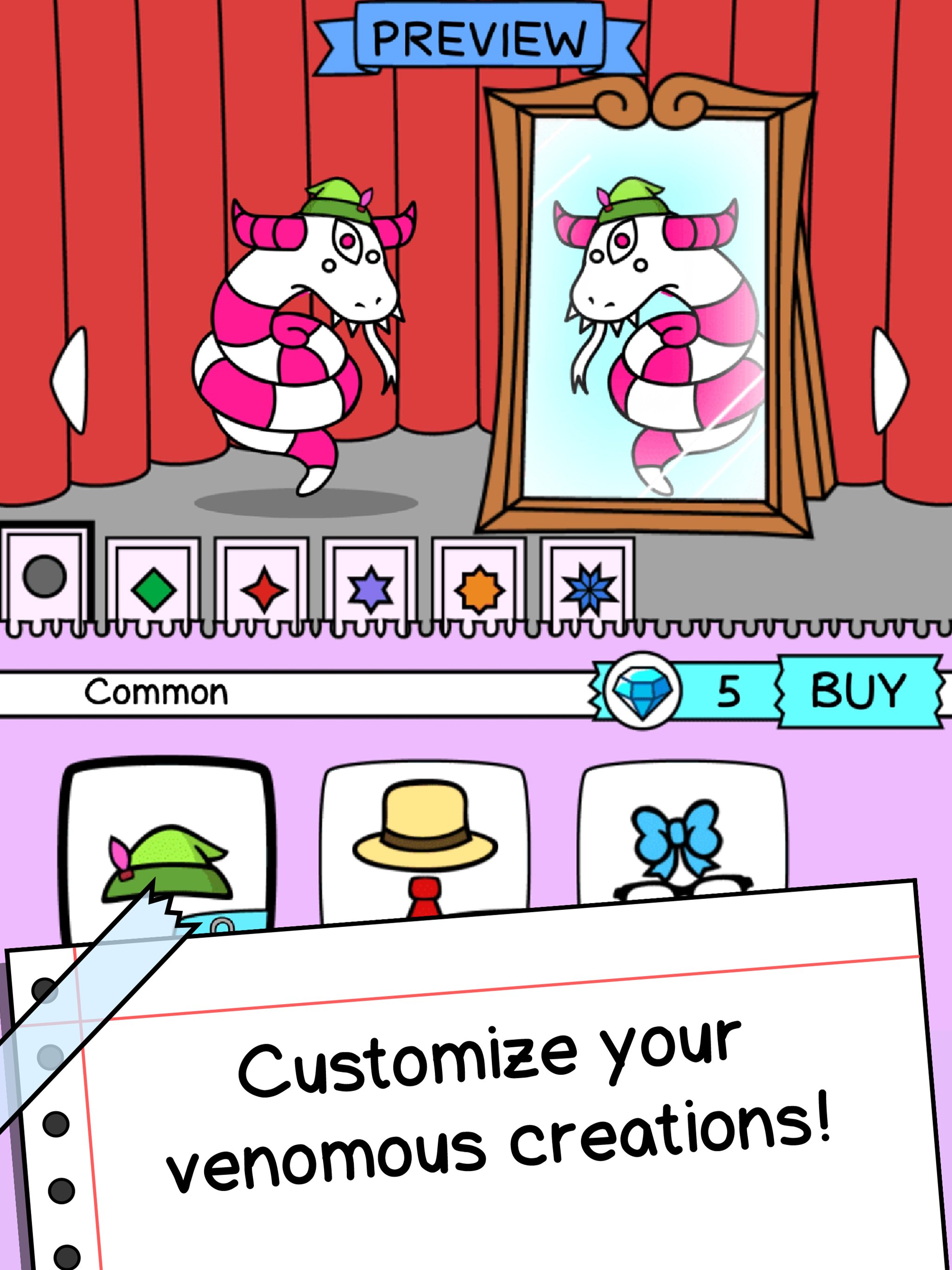 Snake Evolution: Idle Merge IO ภาพหน้าจอเกม