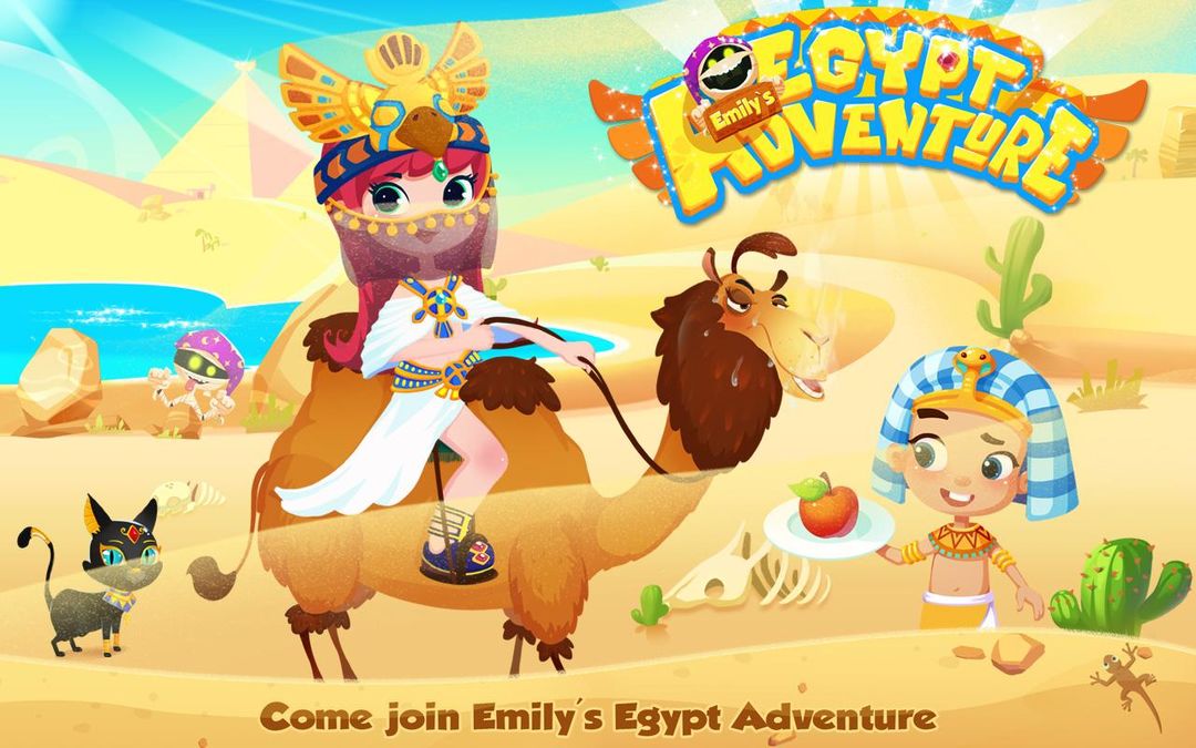 Emily's Egypt Adventure 게임 스크린 샷