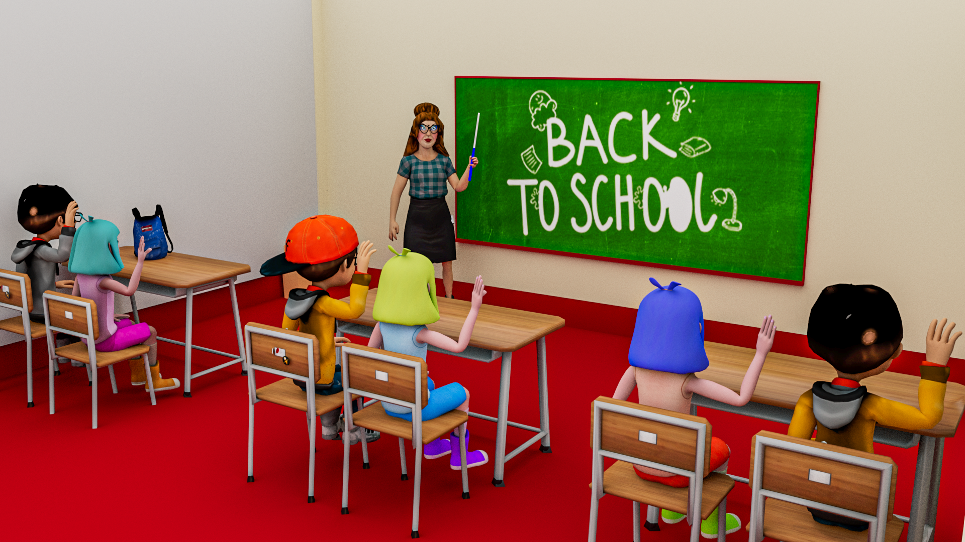 Scary Teacher 3D: Evil Teacher screenshot game