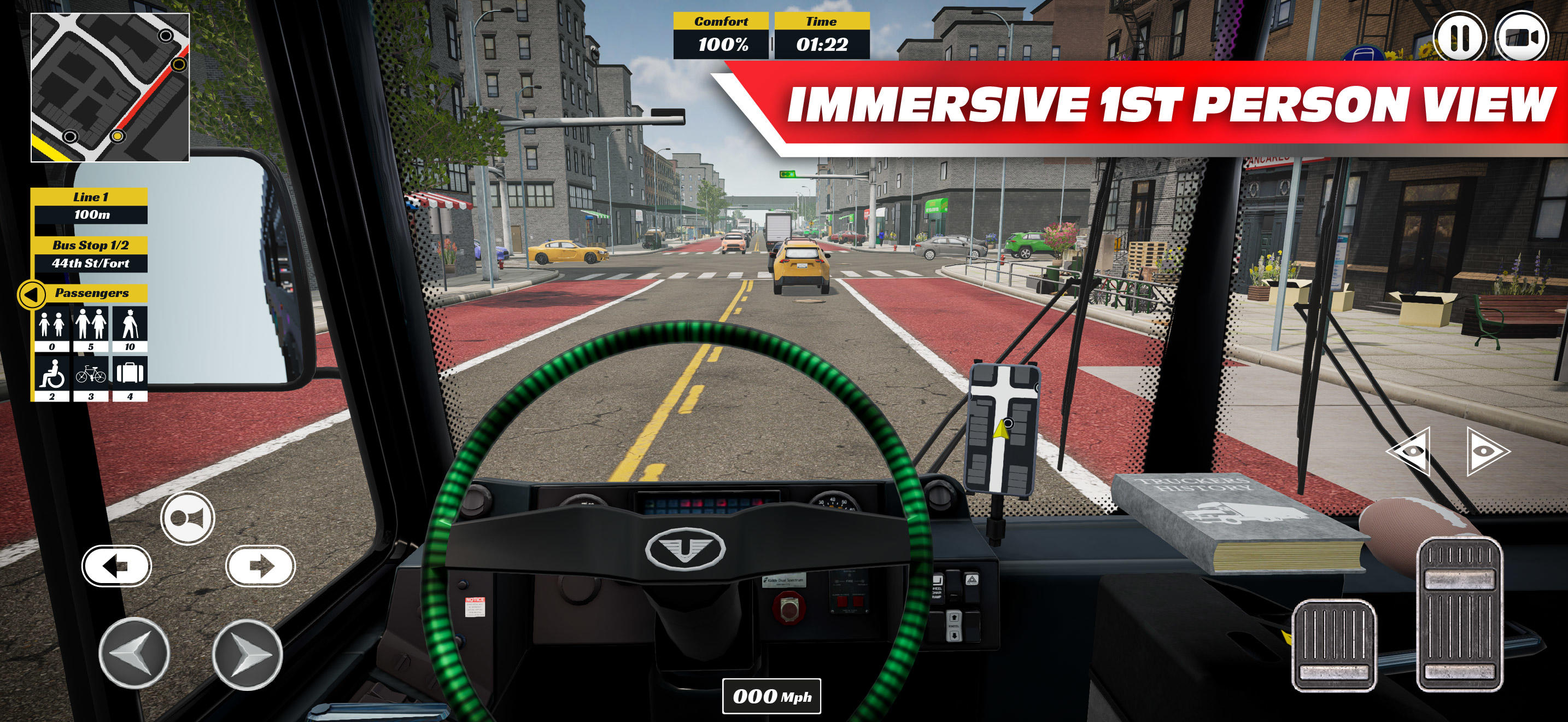 BUS Simulator PRO Urban Rivals Game Screenshot