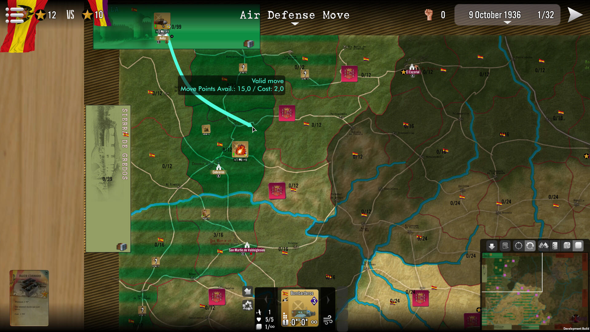 Screenshot of SGS Battle For: Madrid