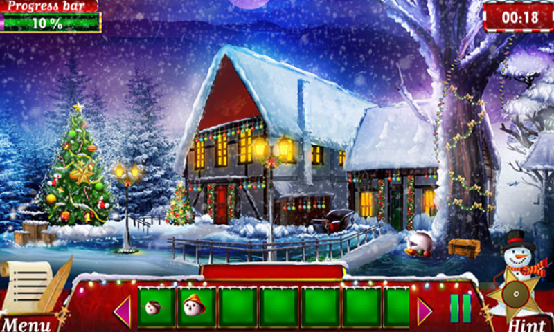 Santa Homecoming Escape Game Screenshot