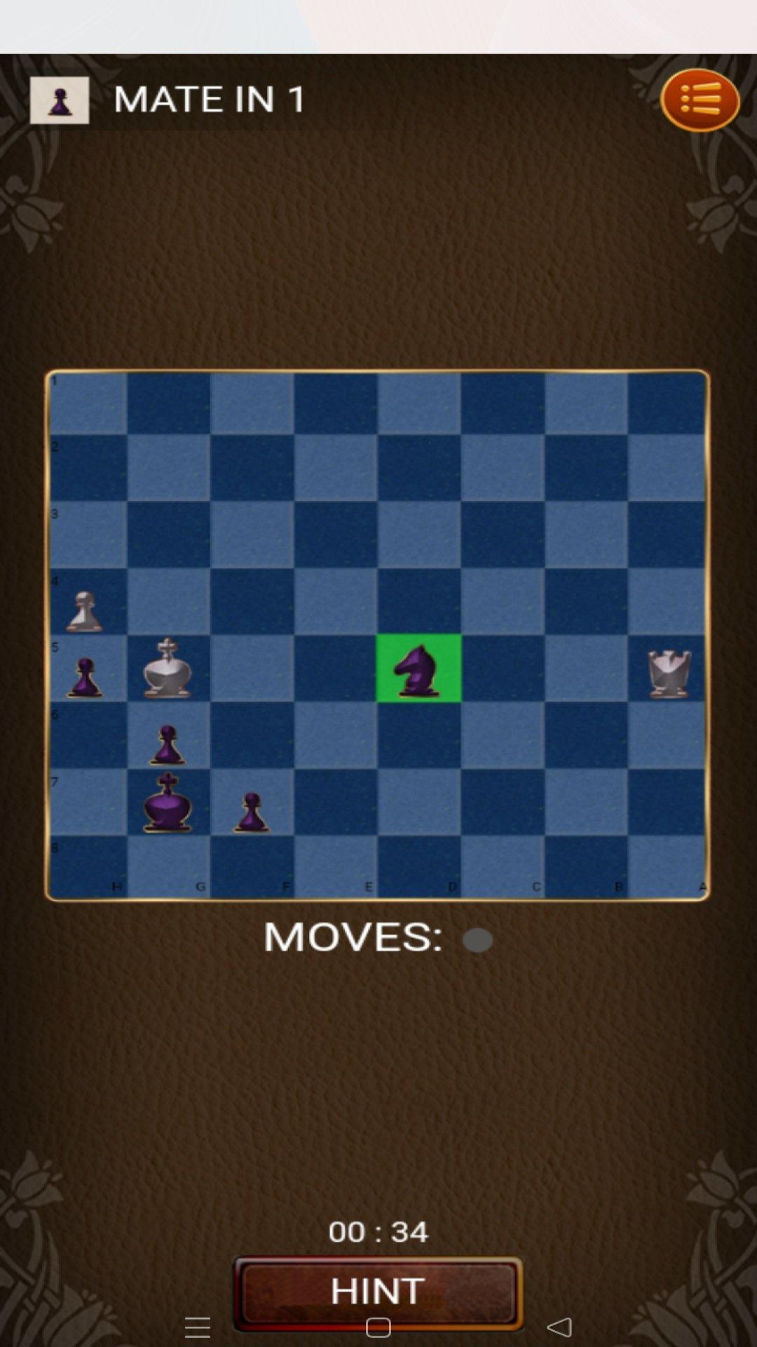 Скриншот игры Chess Puzzles - Chess Game