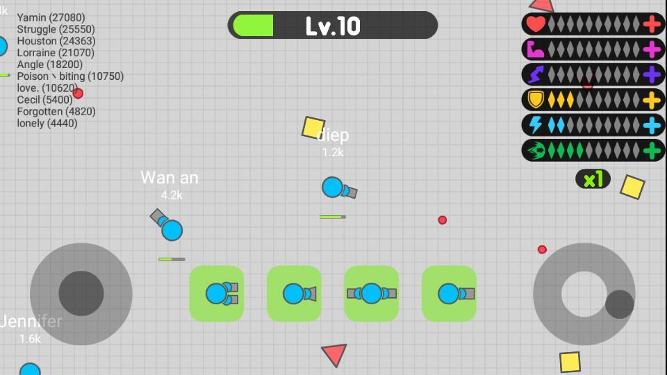 Cuplikan Layar Game ZAK.io vs Tank Battle