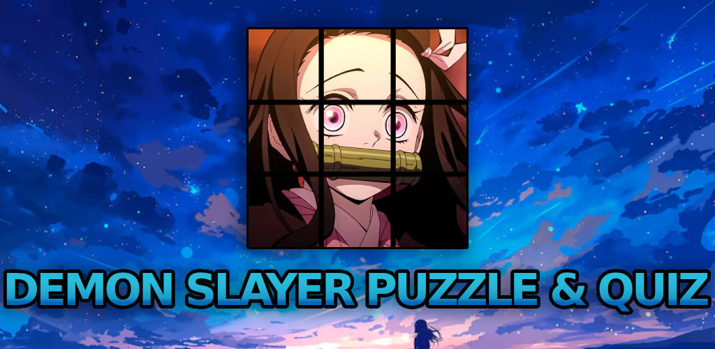 Banner of Demon Slayer Puzzle & Quiz 