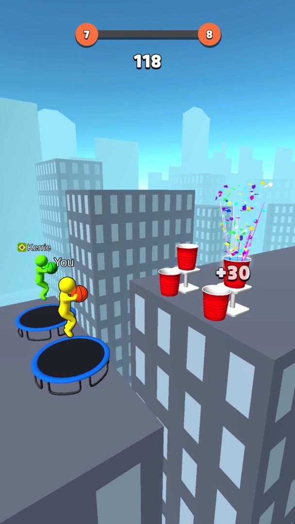 Jump Dunk 3D screenshot game