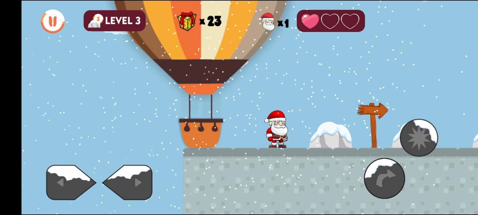 Santa Crunch Game Screenshot