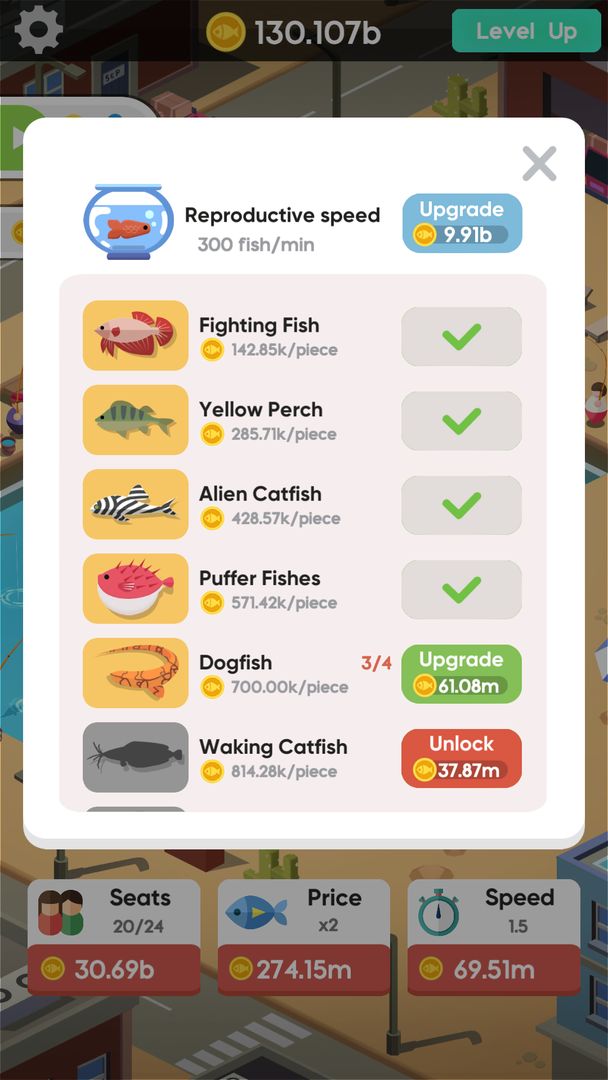 Idle Fishing - Manage Fishing Farm screenshot game