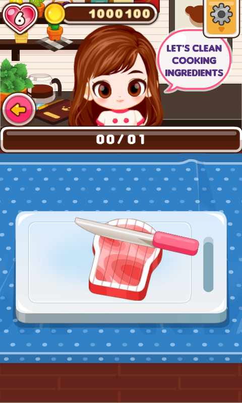 Chef Judy: Cutlet Maker Game Screenshot