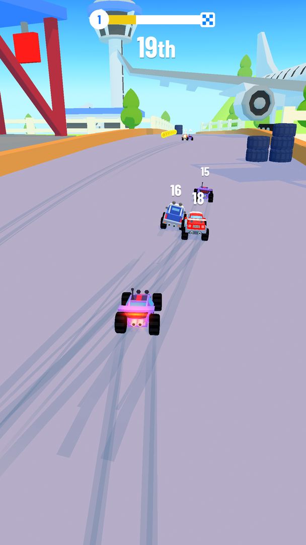 Screenshot of Race Stars!