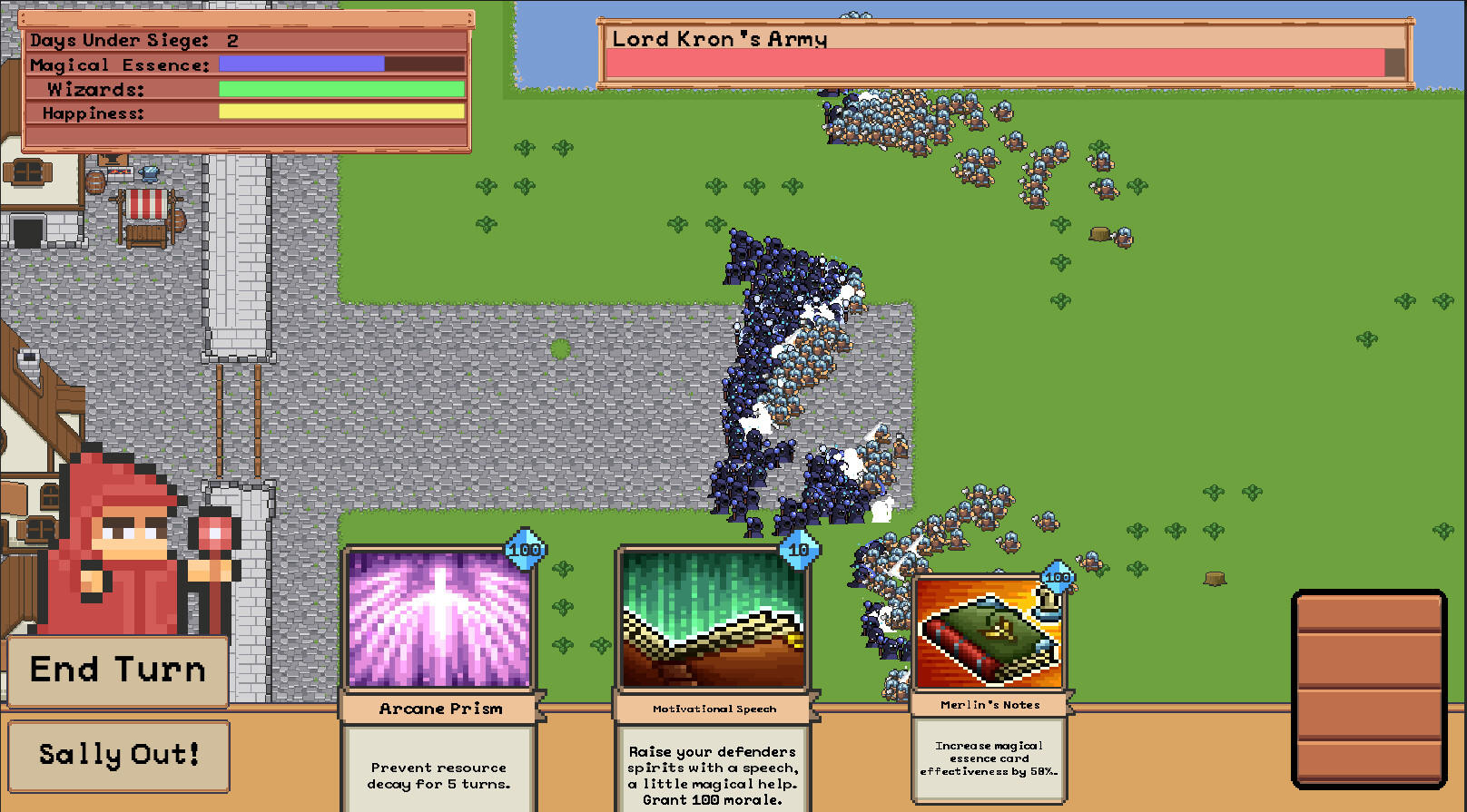 Screenshot of Castlemancer
