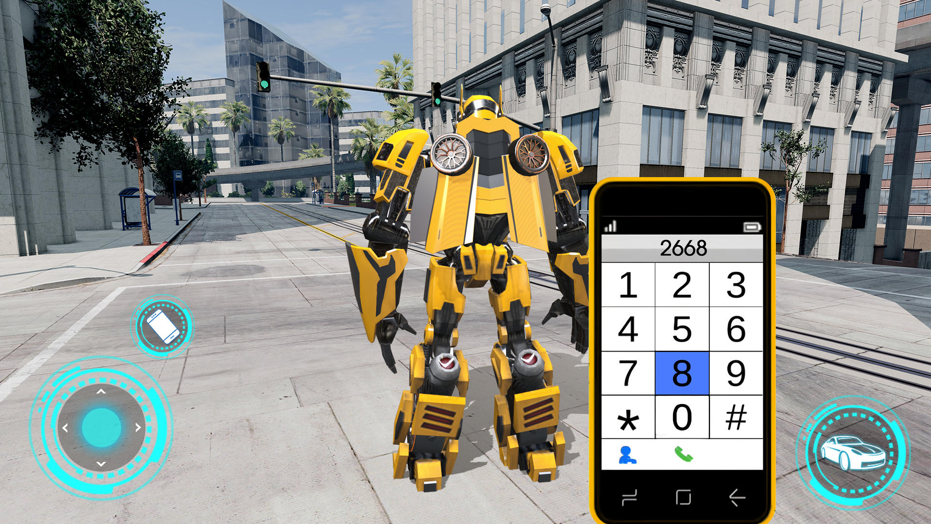 Screenshot of Robot War: Robot Transform