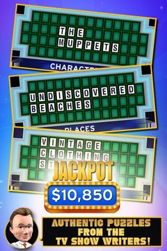 Wheel of Fortune ゲームのスクリーンショット