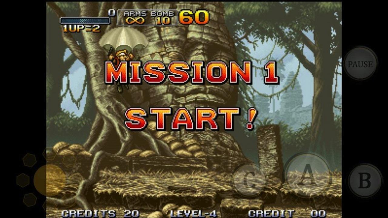METAL SLUG ภาพหน้าจอเกม