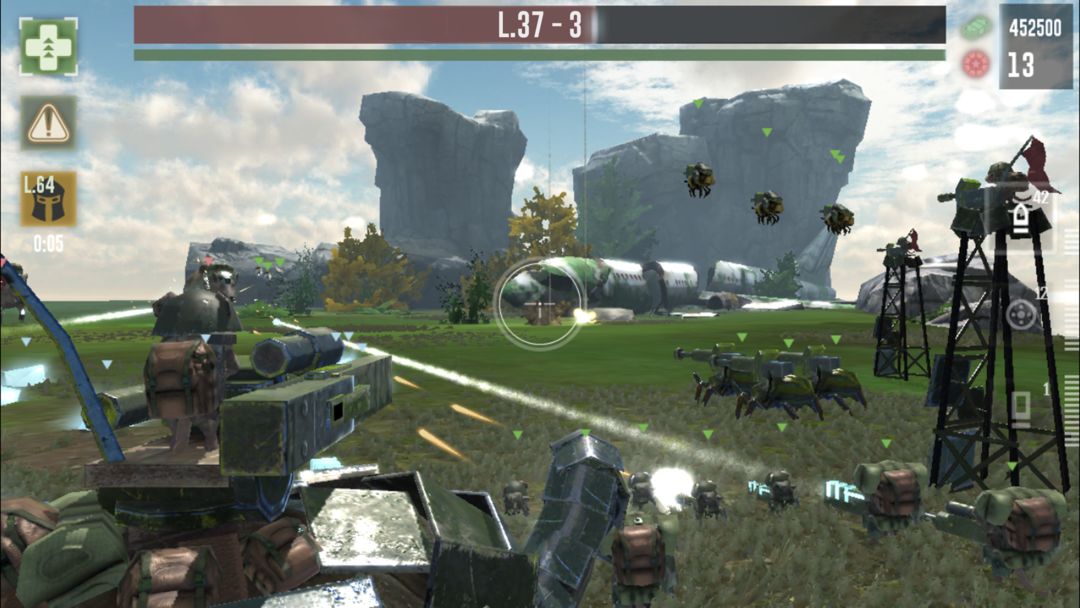 War Tortoise - Idle Shooter screenshot game