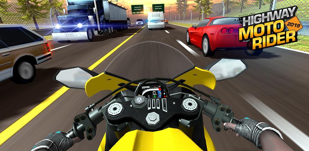 Banner of Highway Moto Rider 2 - Traffic Race 4.0