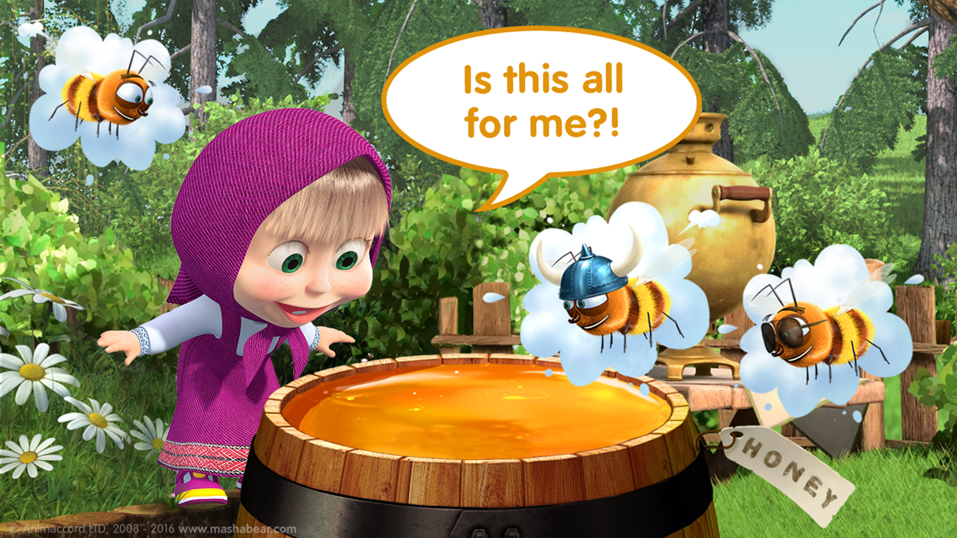 Masha and the Bear Child Games Game Screenshot